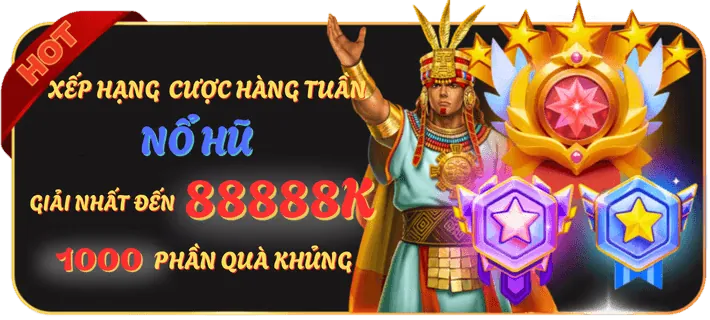 Khuyến mãi hoàn trả nổ hũ hàng tuần 888vi12